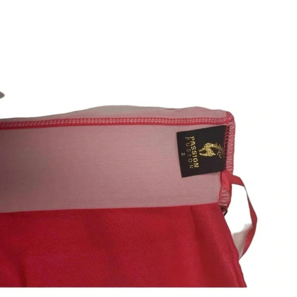 Passion Fusion Hot Pink Tiered Stretch Mini Skirt Size Small - Picture 7 of 9